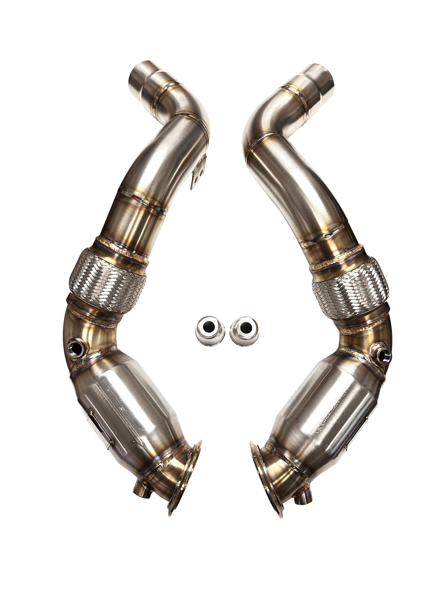 Sport Series High Flow Catted Downpipes for 2011-17 550i/650i/750i/X5 50i/X6 50i N63 Engine