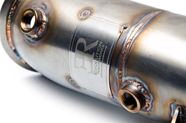 Evolution Racewerks N26 BMW catted and catless downpipes. ER N26 DP fits 228, 328 and 428