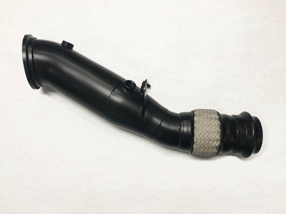 Competition Series 4" Catless Downpipe for the 2021+ Toyota Supra 2.0 B46 US Spec Engine