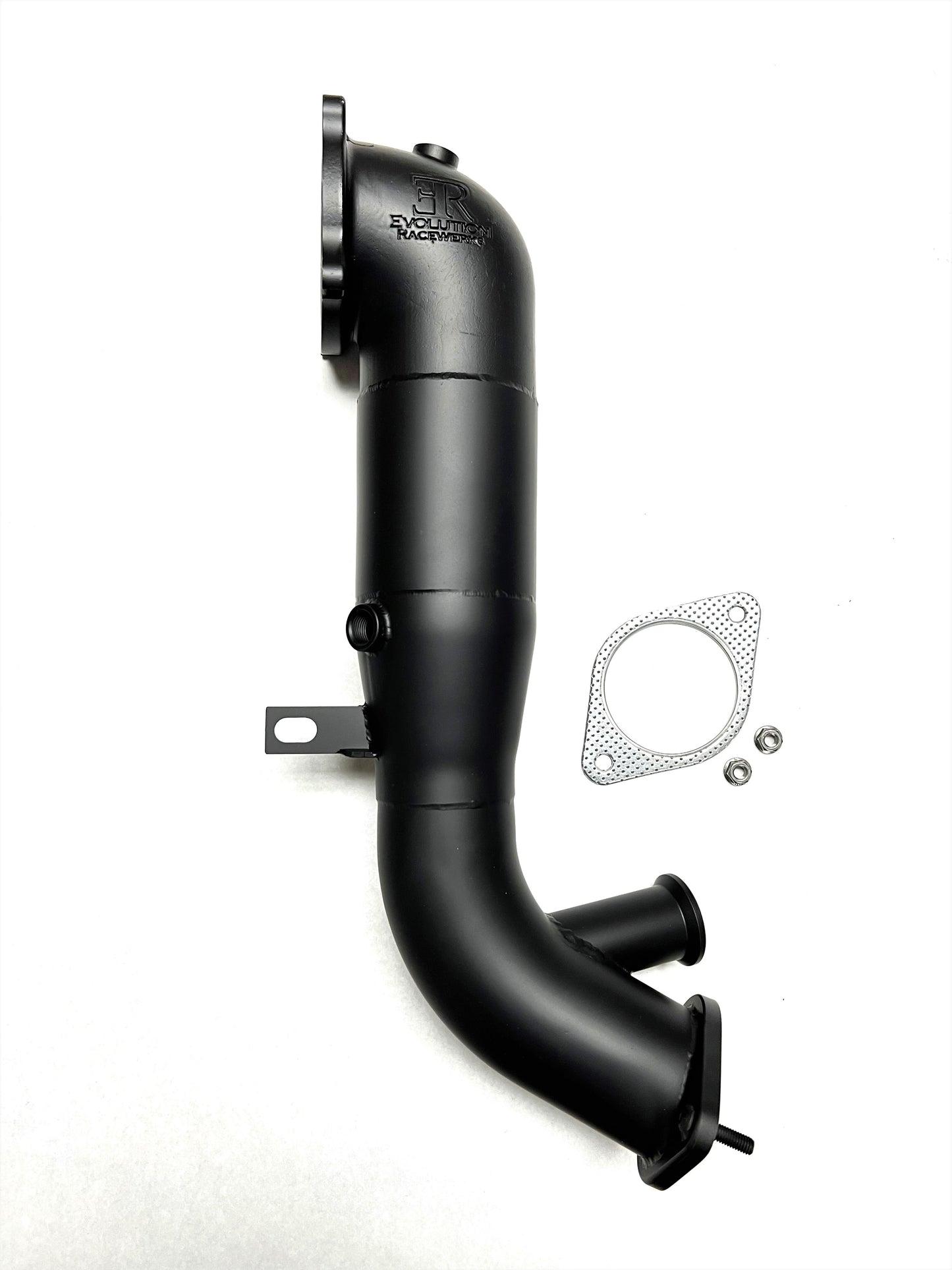 Competition Series 4" Catless Downpipe for the 2016+ Alfa Giulia / Stelvio 2.0L