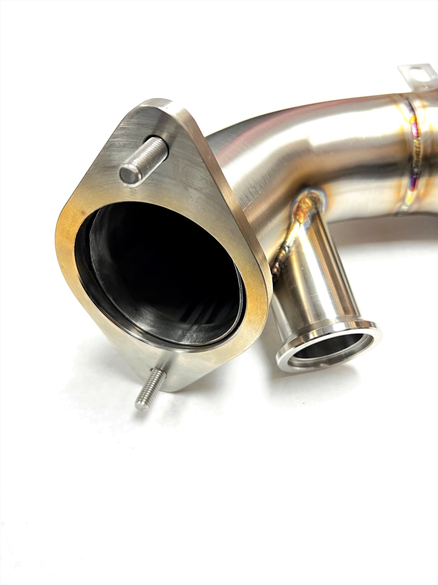 Competition Series 4" Catless Downpipe for the 2016+ Alfa Giulia / Stelvio 2.0L