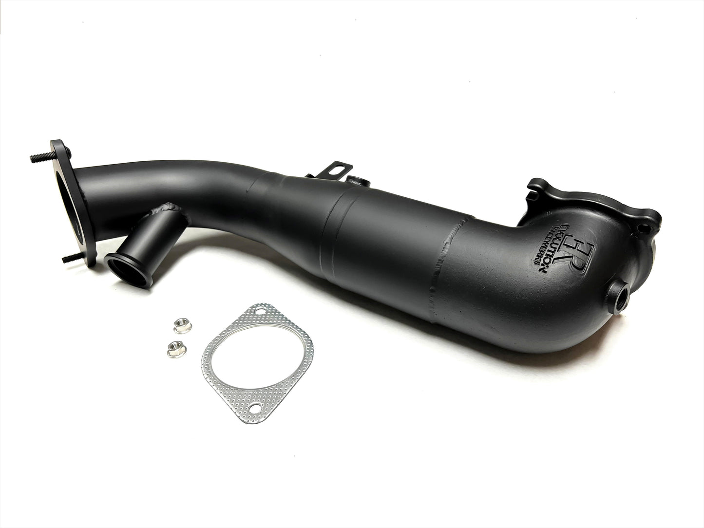 Competition Series 4" Catless Downpipe for the 2016+ Alfa Giulia / Stelvio 2.0L