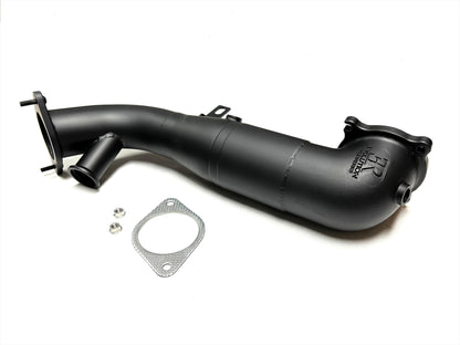 Competition Series 4" Catless Downpipe for the 2016+ Alfa Giulia / Stelvio 2.0L
