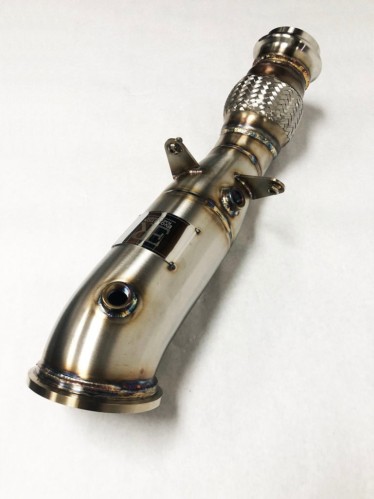 Competition Series 4" Catless Downpipe for the 2021+ Toyota Supra 2.0 B46 US Spec Engine