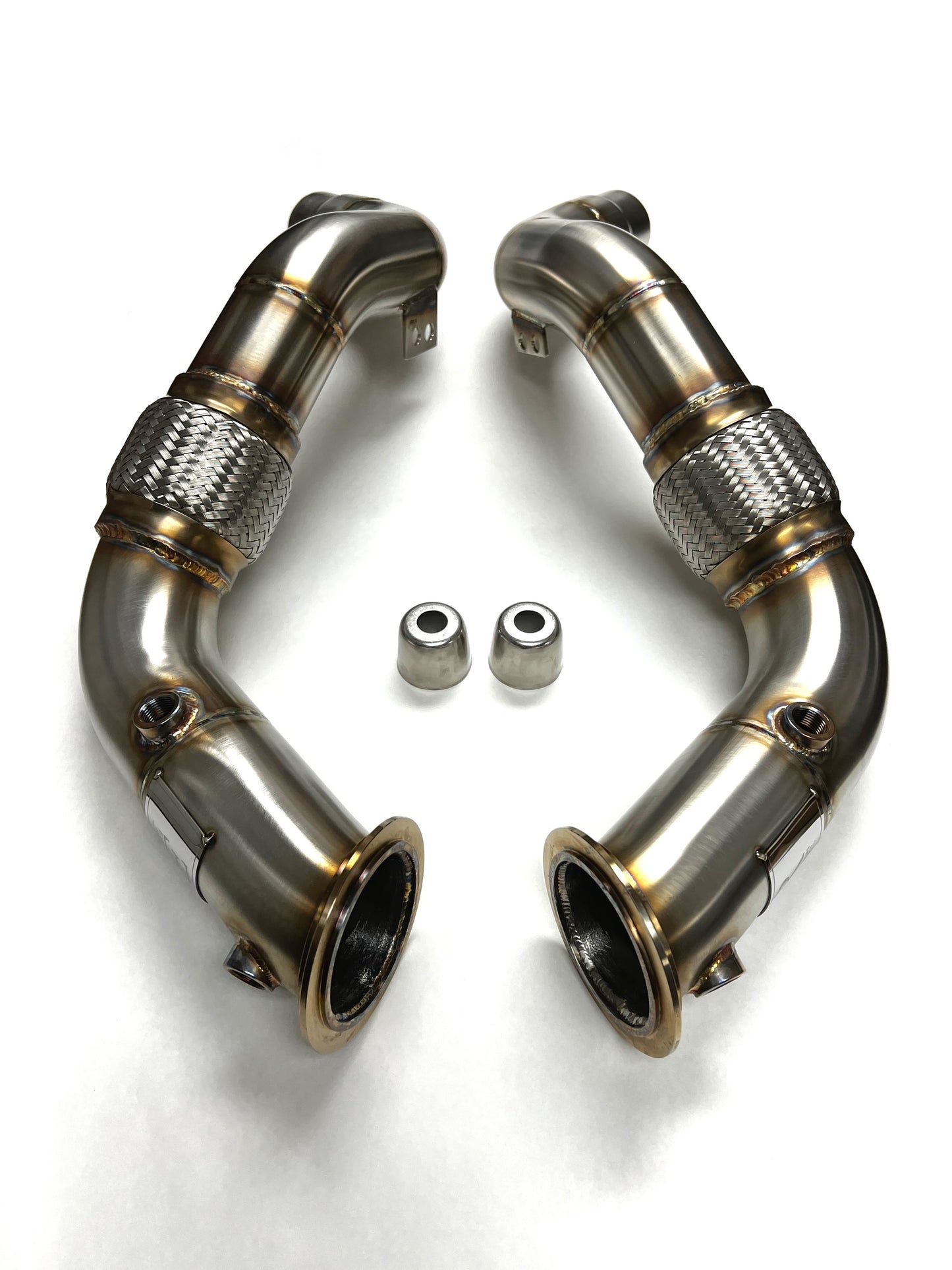 Competition Series Catless Downpipes for 2011-17 550i/650i/750i/X5 50i/X6 50i N63 Engine