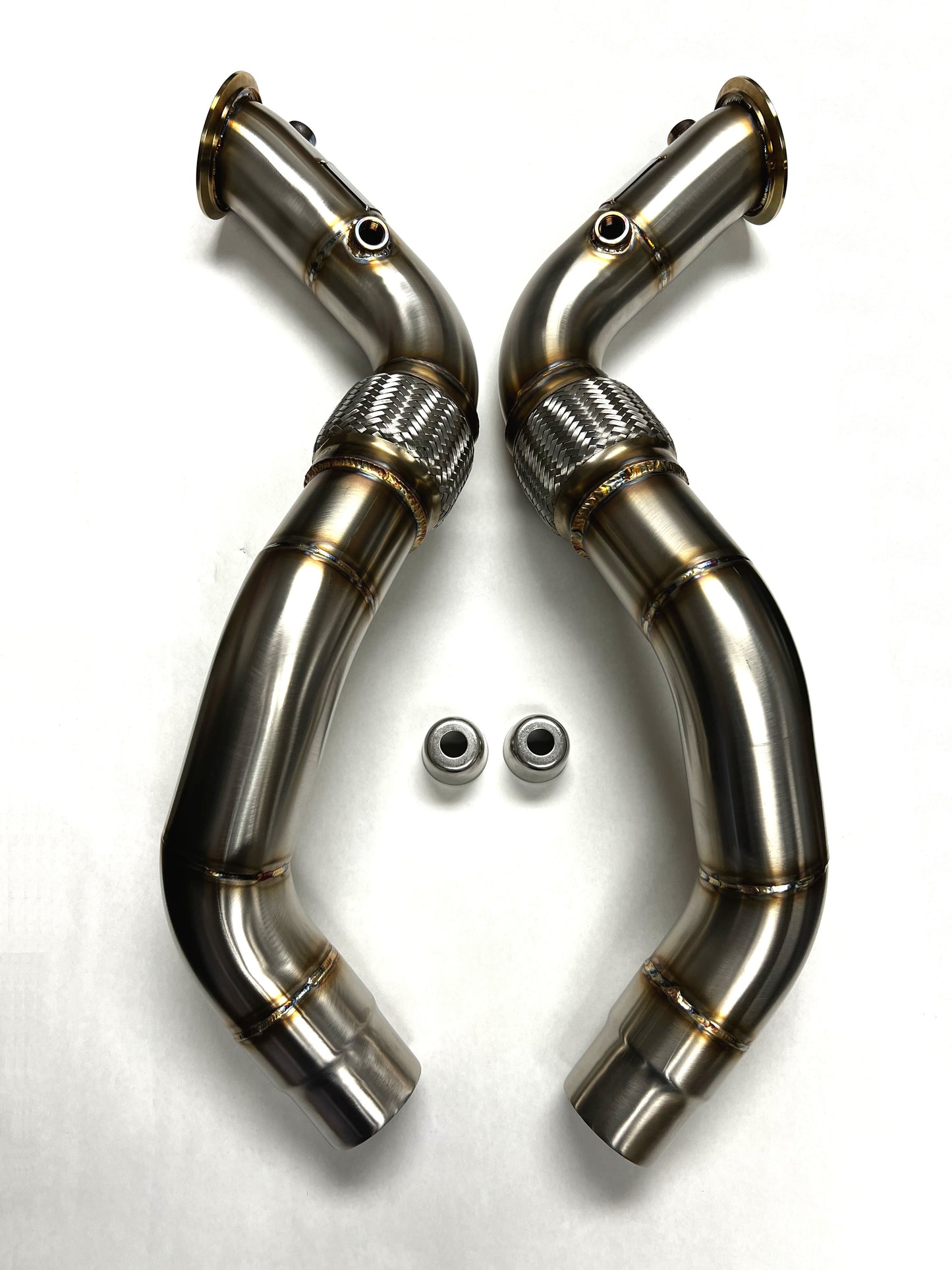 Competition Series Catless Downpipes for 2011-17 550i/650i/750i/X5 50i/X6 50i N63 Engine