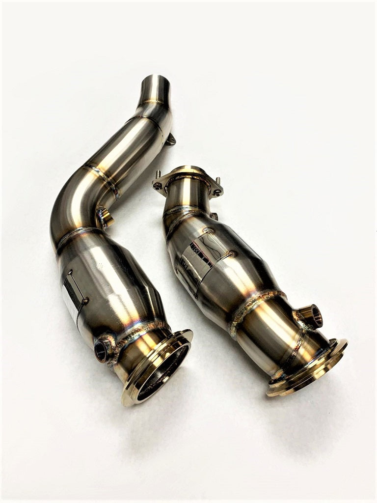 Sports Series High Flow Catted Downpipes 2015-20 M2 Competition/M3/M4 S55 Engine