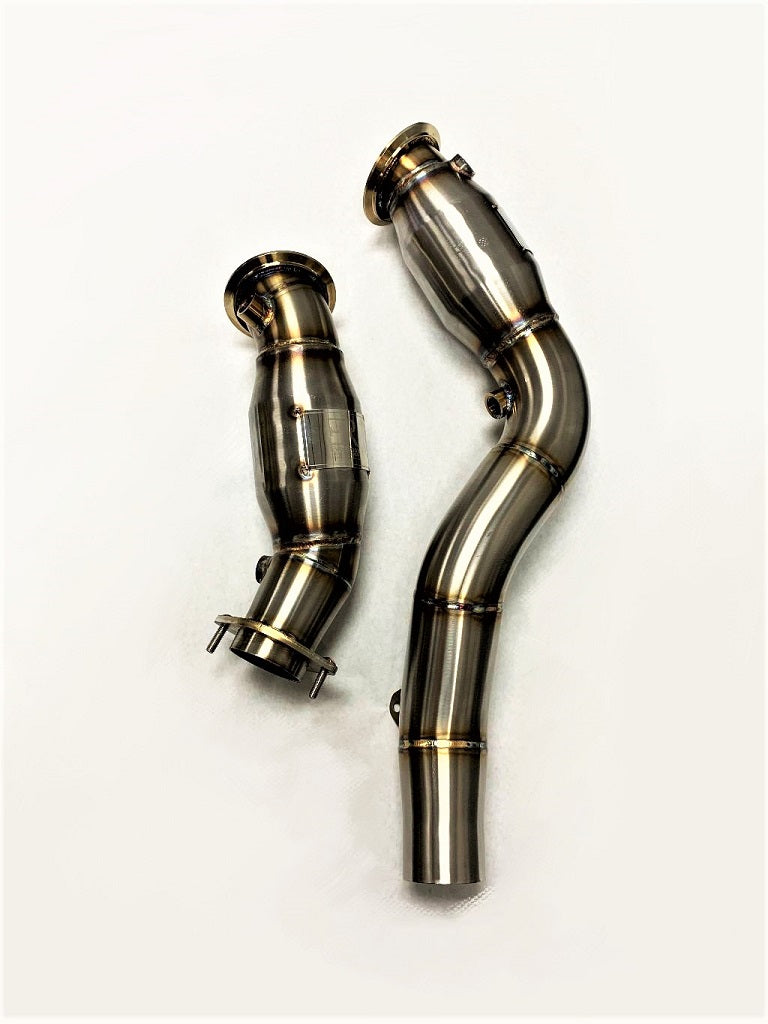Sports Series High Flow Catted Downpipes 2015-20 M2 Competition/M3/M4 S55 Engine