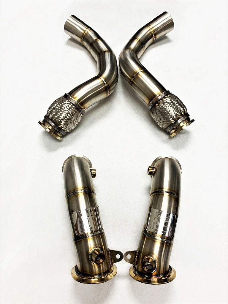 Competition Series Catless Downpipes 2018-23 M5/M8 S63M Engine