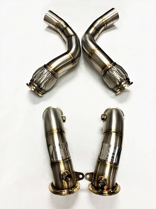 Competition Series Catless Downpipes 2018-23 M5/M8 S63M Engine