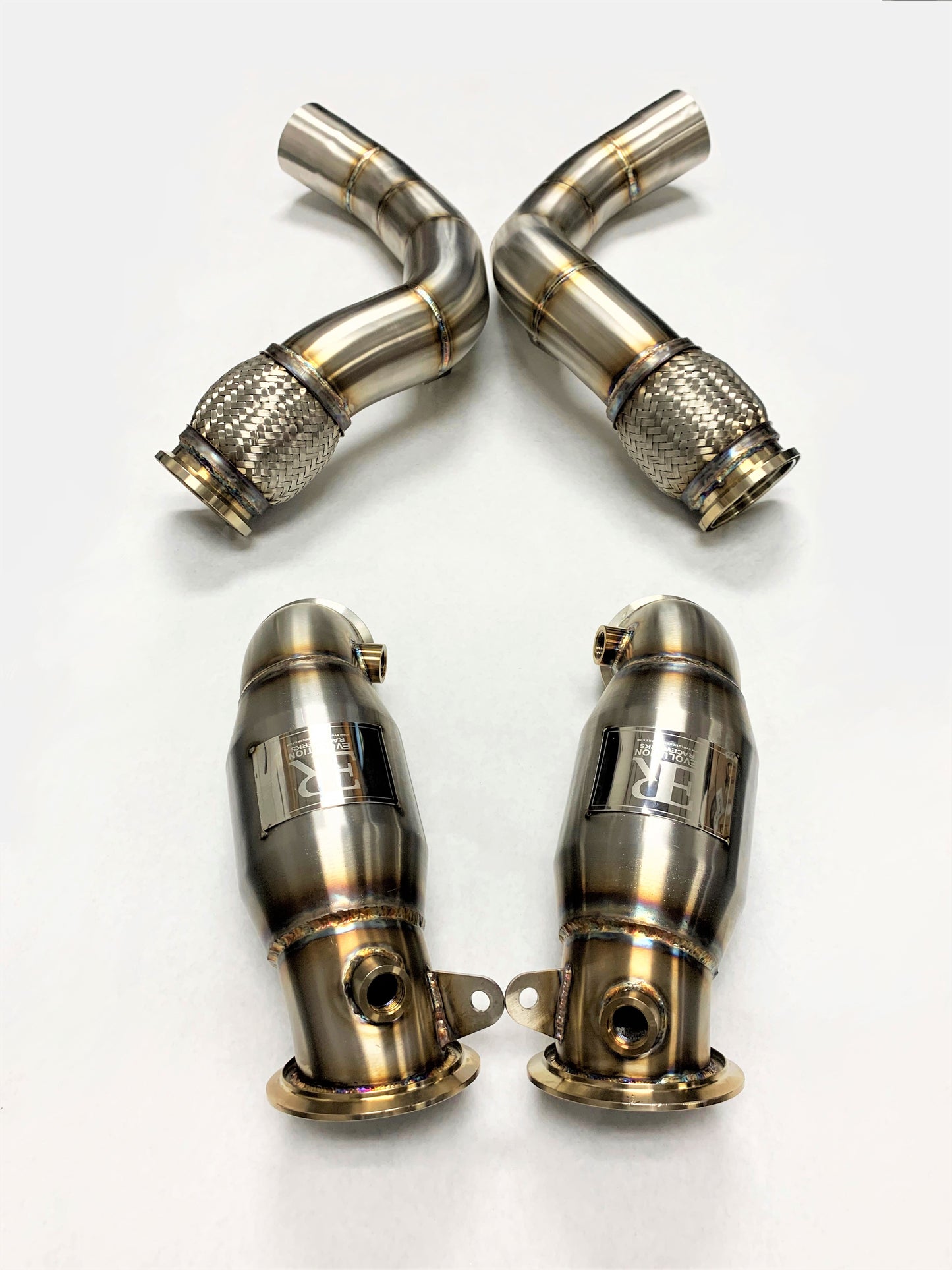 Sports Series High Flow Catted Downpipe for 2018-23 M5/M8 S63M Engine