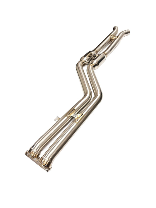 Sports Series Resonated Mid Pipes 2020+ X3M & X4M S58 Engine