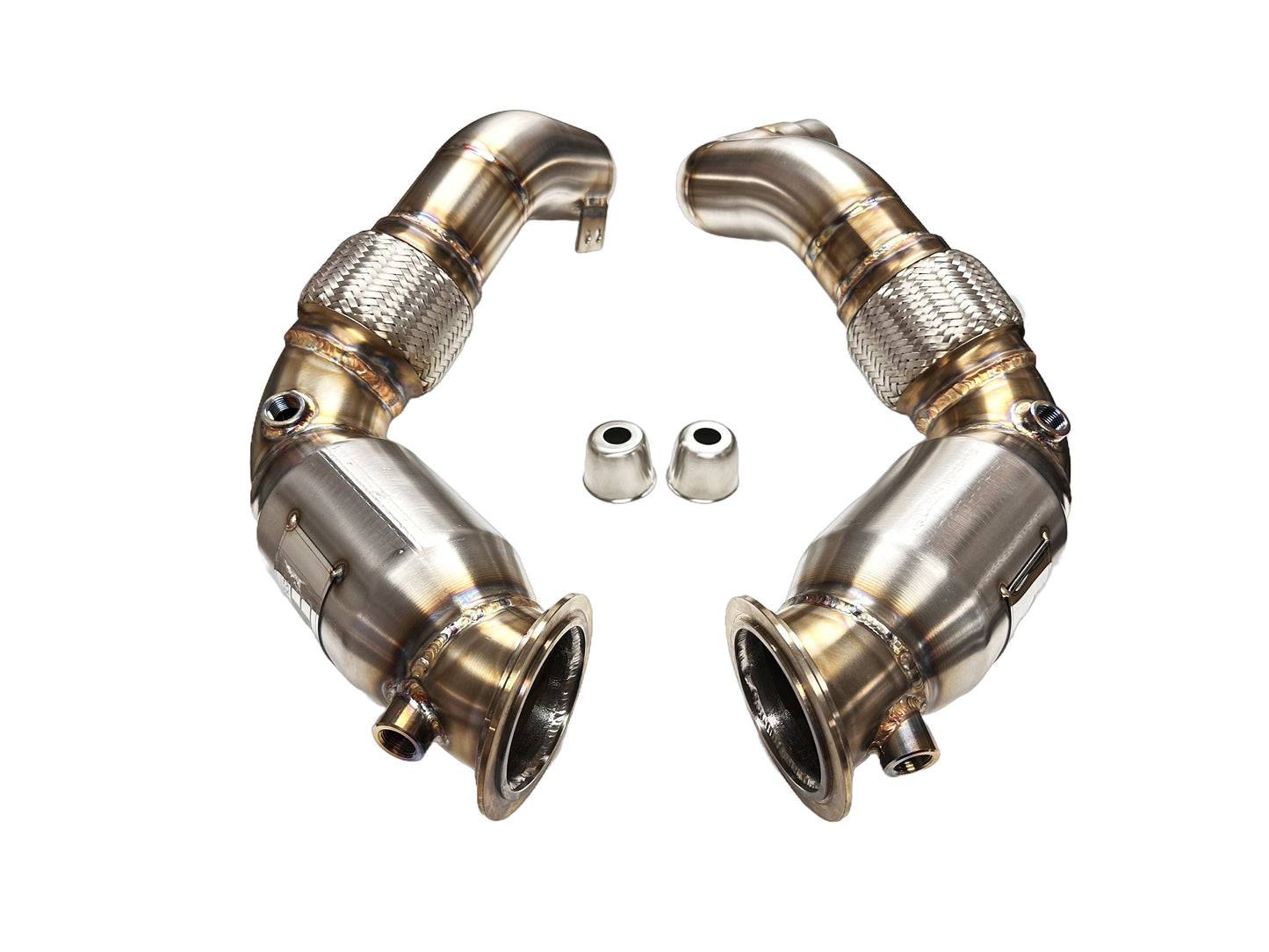 Sport Series High Flow Catted Downpipes for 2011-17 550i/650i/750i/X5 50i/X6 50i N63 Engine