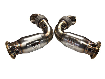 Sports Series High Flow Catted Primary Downpipe 2023+ XM S68 Engine