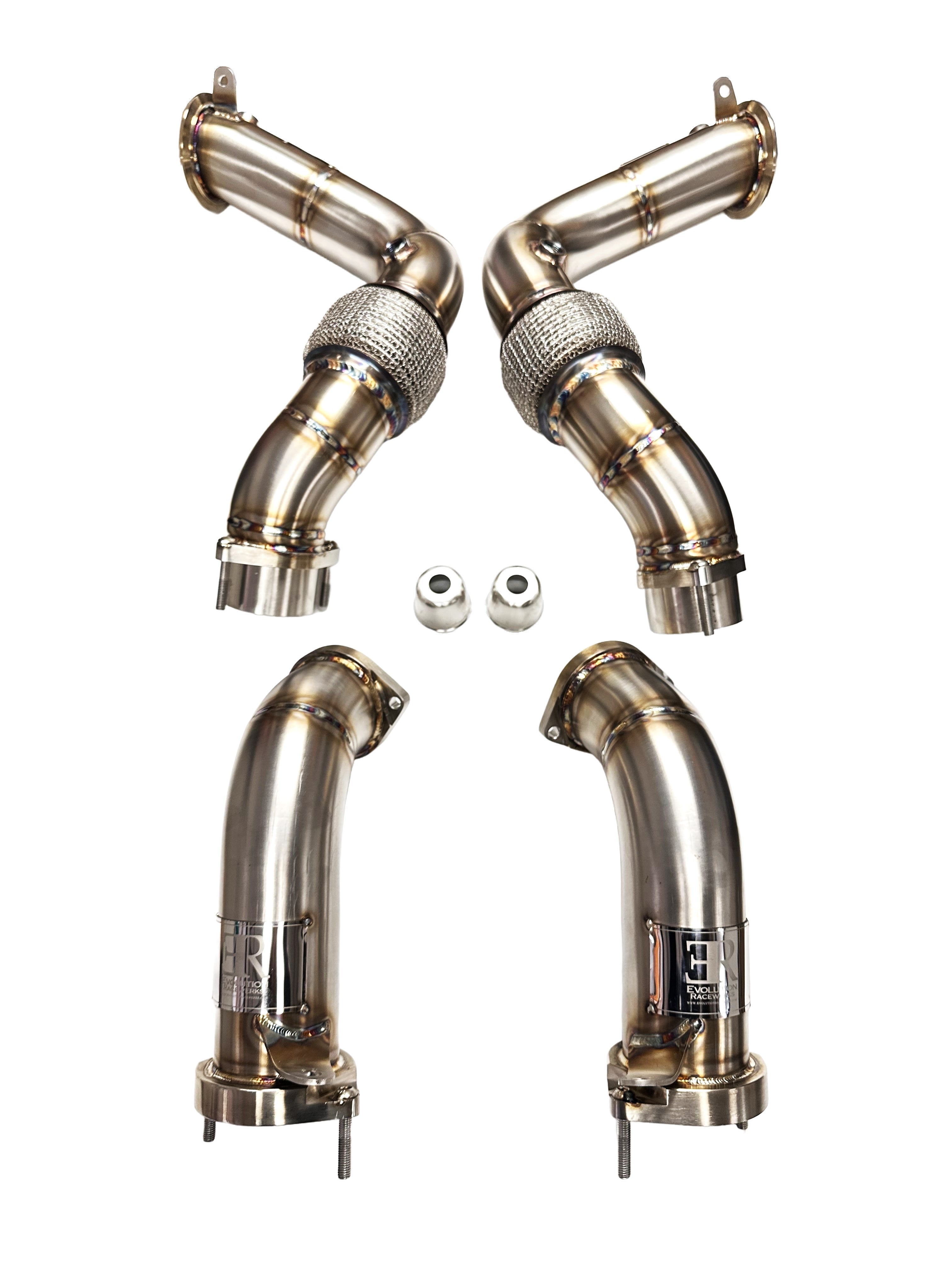 Competition Series Catless Downpipes 2024+ X5M/X6M LCI S68 Engine ...