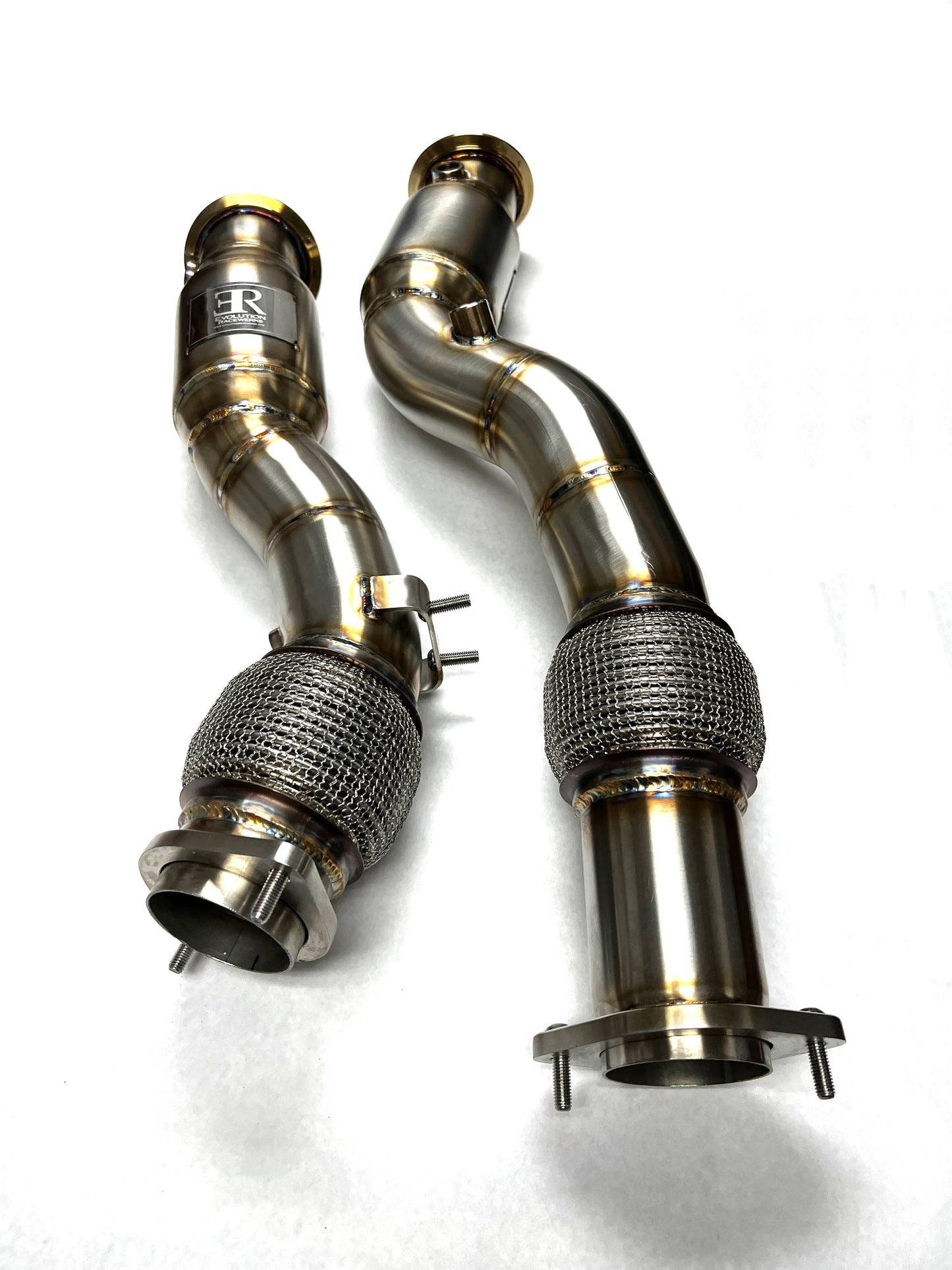 Sports Series High Flow Catted Downpipes 2020+ X3M/X4M S58 Engine